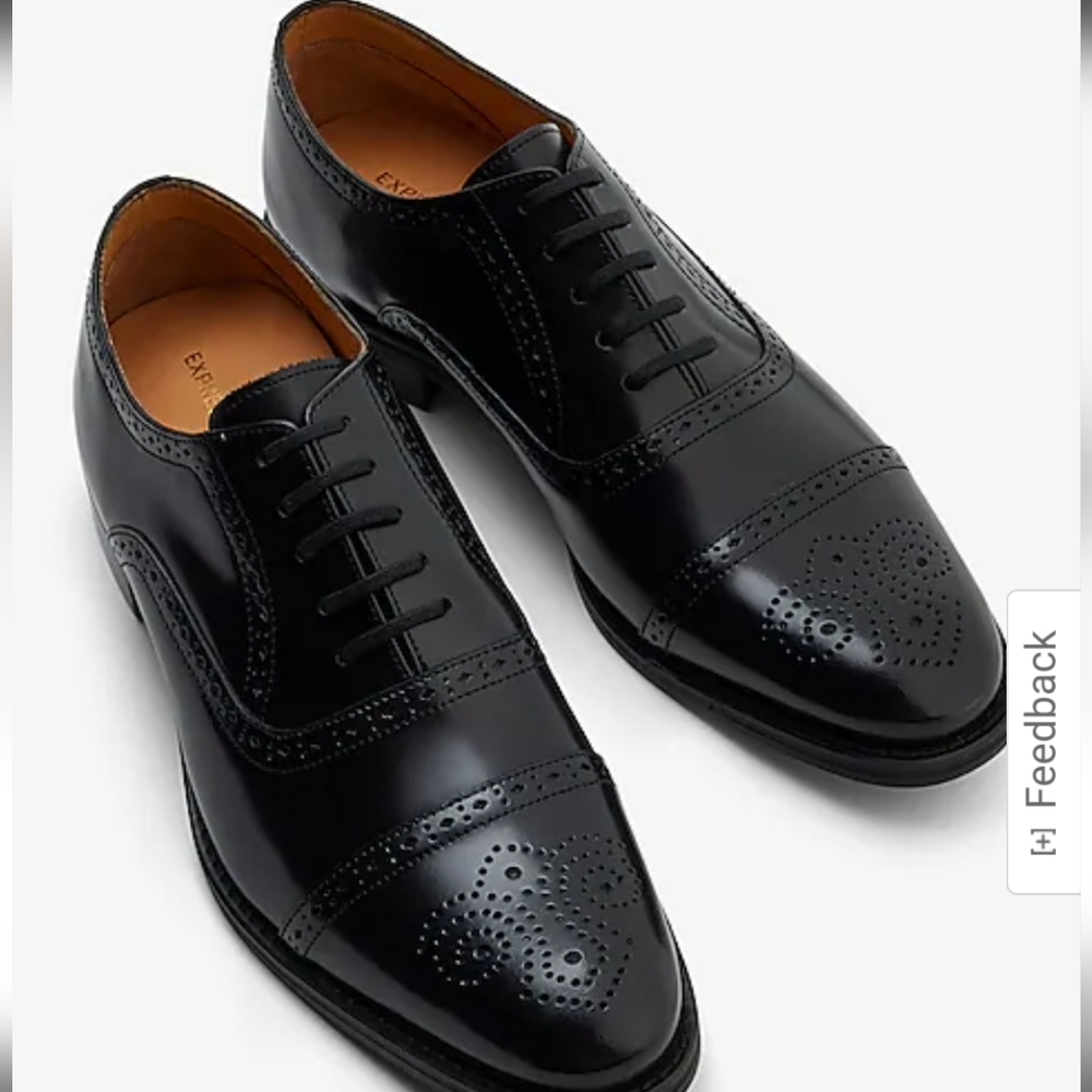 Express mens shoes black size 10